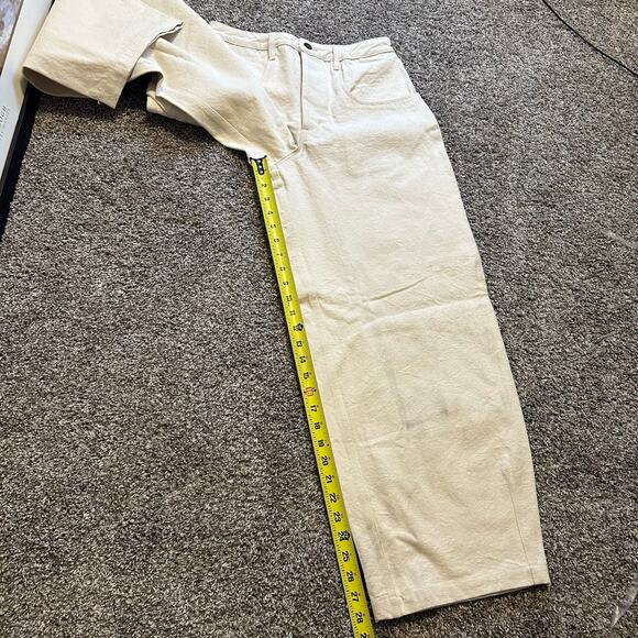 ALIYA WANEK Women's Abeo Pants Size S In Natural - Picture 9 of 12